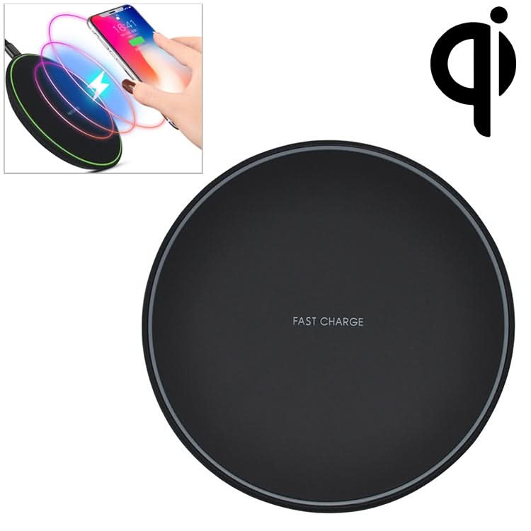 KD-1 Ultra-thin 10W Fast Charging Wireless Charger for Android Phones & iPhone