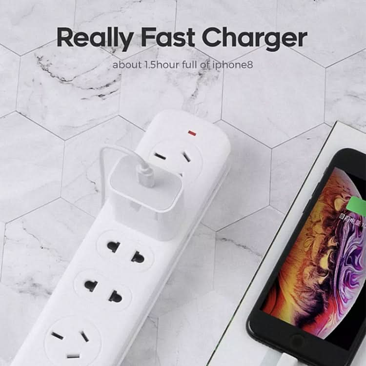 18W USB-C / Type-C Interface Travel Charger, US Plug