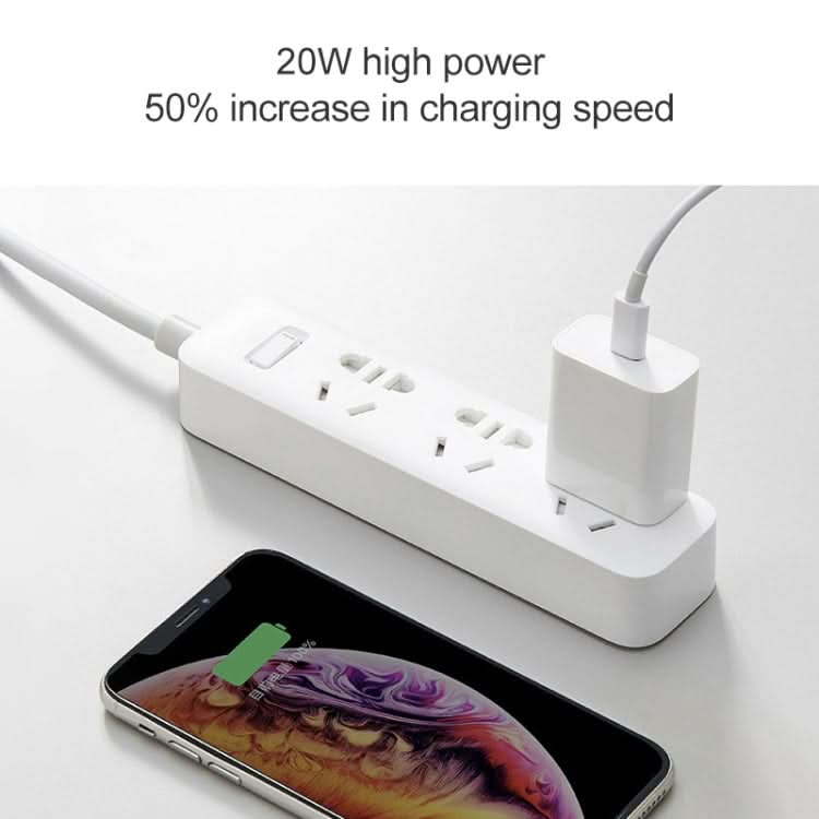 Original Xiaomi AD201 20W Single USB-C / Type-C Interface Travel Charger Quick Charge Version, US Plug