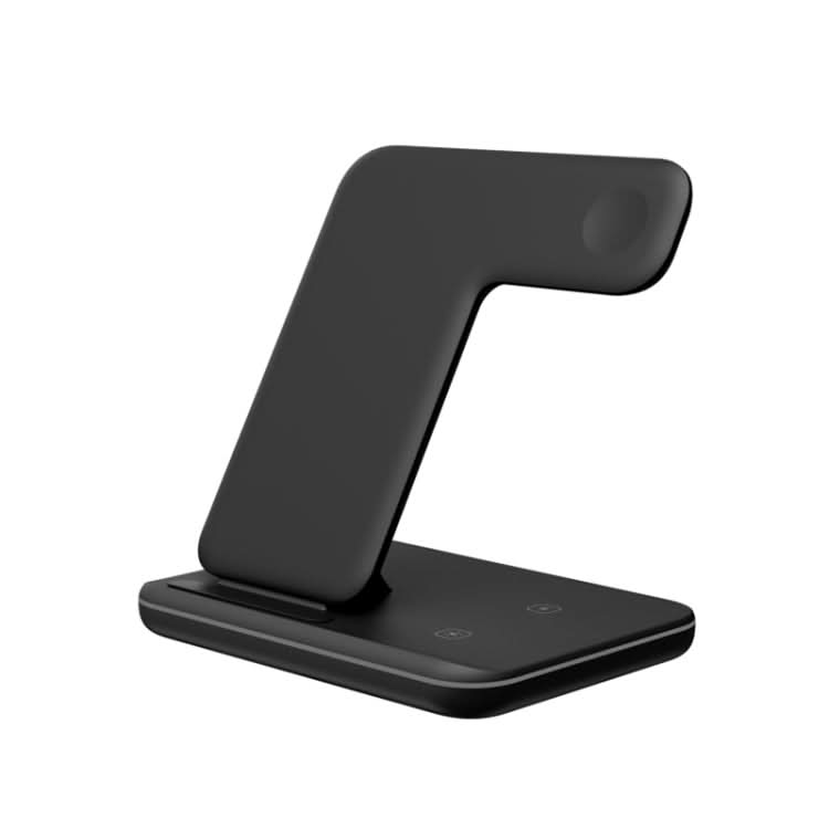 Z5A QI Vertical Magnetic Wireless Charger for Mobile Phones & Apple Watches & AirPods / Samsung Galaxy Buds / Huawei Free Buds, with Touch Ring Light