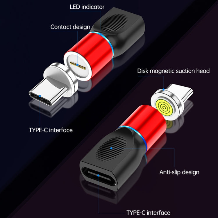 4 in 1 3A 8 Pin & USB-C / Type-C & Micro USB Zinc Alloy Magnetic Charging Head + USB-C / Type-C Magnetic Charging Adapter Set My Store