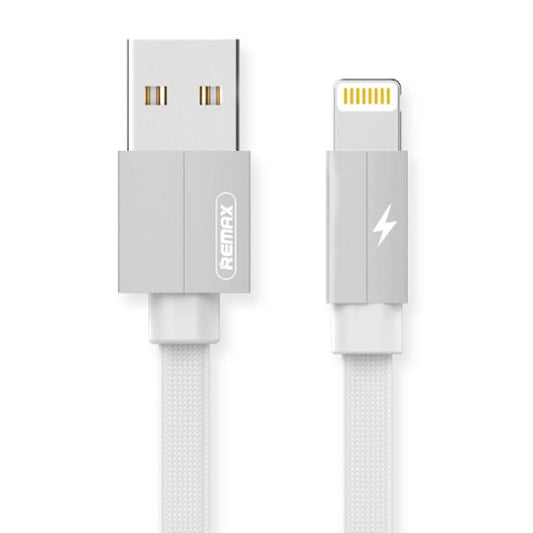 REMAX RC-094i 2m 2.4A USB to 8 Pin Aluminum Alloy Braid Fast Charging Data Cable