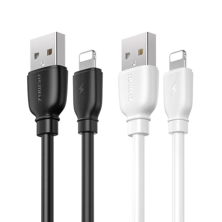 REMAX RC-138i 2.4A USB to 8 Pin Suji Pro Fast Charging Data Cable, Cable Length: 1m