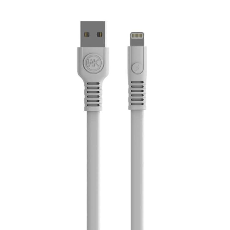 WK WDC-066i 2.1A 8 Pin Flushing Charging Data Cable, Length: 1m