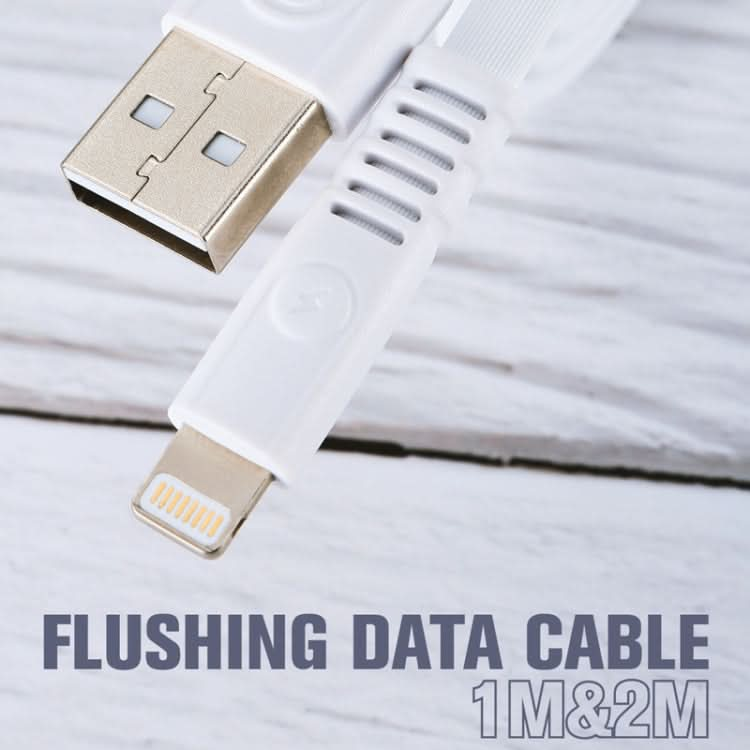 WK WDC-066i 2.1A 8 Pin Flushing Charging Data Cable, Length: 1m