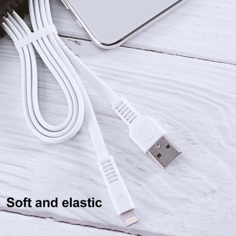 WK WDC-066i 2.1A 8 Pin Flushing Charging Data Cable, Length: 1m