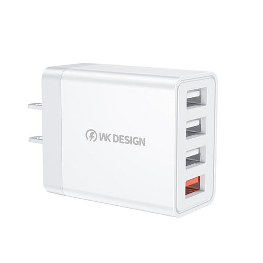 WK WP-U125 Youpin Series 18W QC3.0 4 USB Ports Fast Travel Charger, CN Plug / US Plug My Store