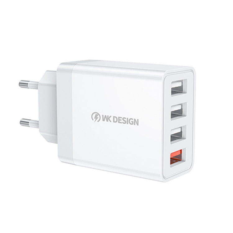 WK WP-U125 Youpin Series 18W QC3.0 4 USB Ports Fast Travel Charger, EU Plug My Store