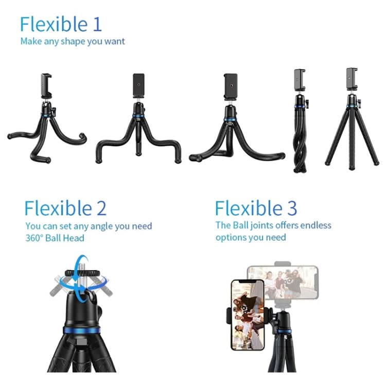 APEXEL APL-JJ10 Mobile SLR Sports Camera Live Broadcast Universal Octopus Tripod Bracket My Store