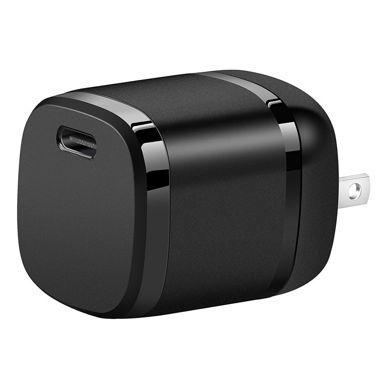 APQ-006 PD 20W USB-C / Type-C Single Port Wine Barrel Shape Travel Charger, US Plug My Store