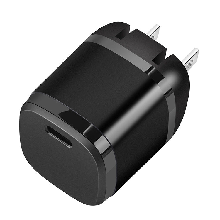 APQ-006 PD 20W USB-C / Type-C Single Port Wine Barrel Shape Travel Charger, US Plug My Store