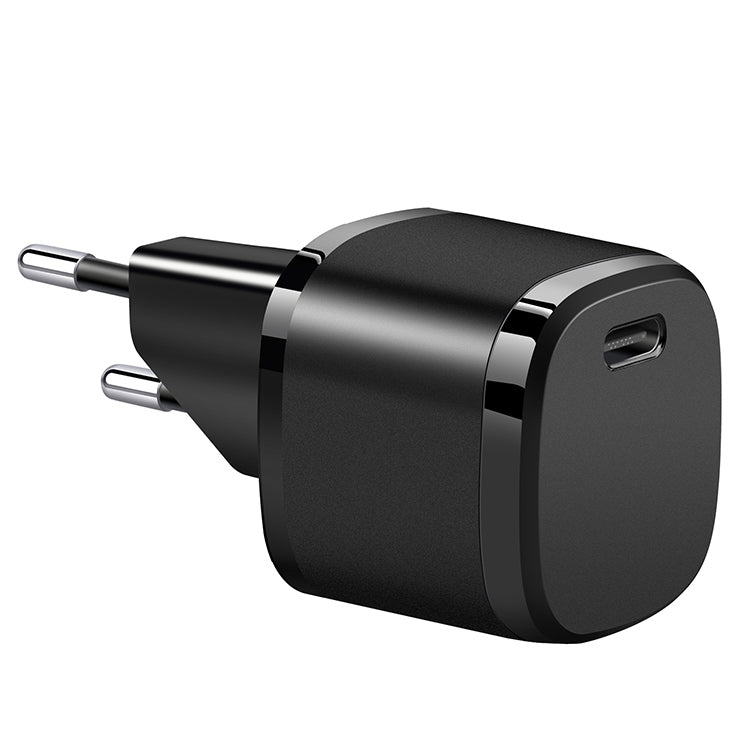 APQ-006 PD 20W USB-C / Type-C Single Port Wine Barrel Shape Travel Charger, EU Plug My Store