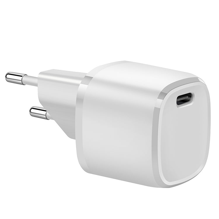 APQ-006 PD 20W USB-C / Type-C Single Port Wine Barrel Shape Travel Charger, EU Plug My Store