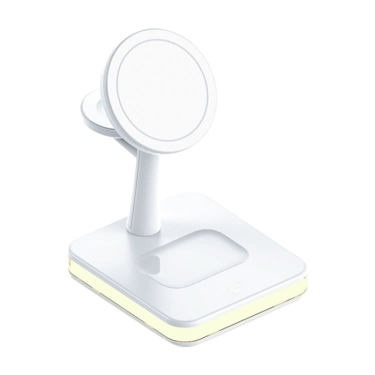 991 3 in 1 15W Electromagnetic Induction Wireless Fast Charging with 360 Degree Rotating Holder