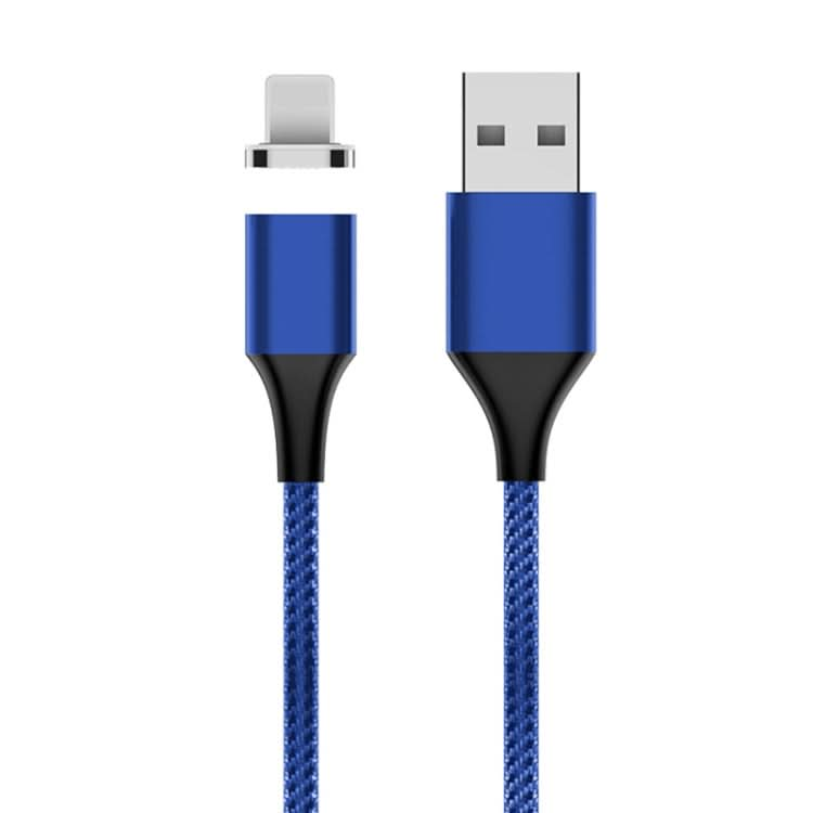 M11 3A USB to 8 Pin Nylon Braided Magnetic Data Cable, Cable Length: 1m