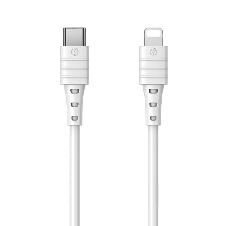 REMAX RC-068i PD 20W Type-C / USB-C to 8 Pin High Elastic TPE Fast Charging Data Cable, Length: 1m