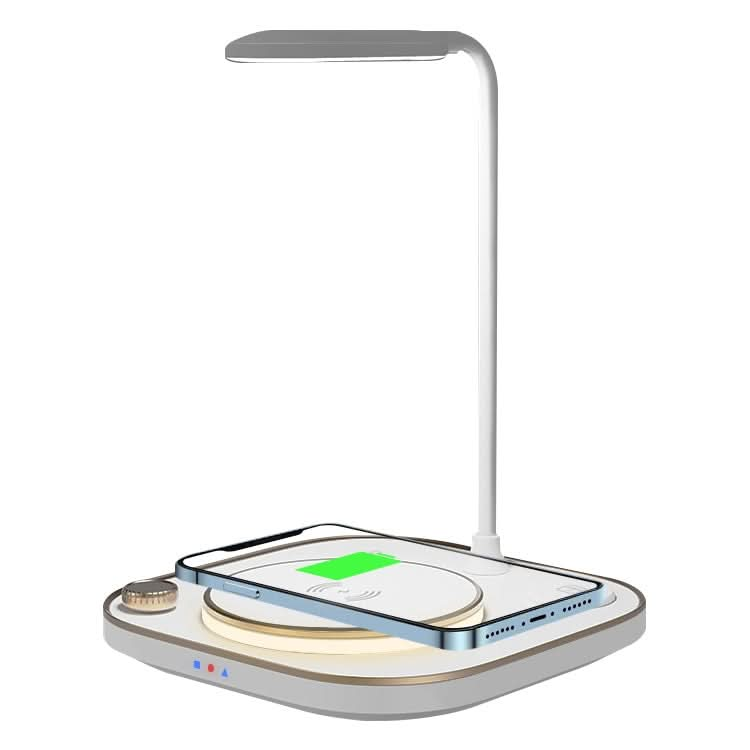 X3 15W 3 in 1 Wireless Charger, Table Lamp