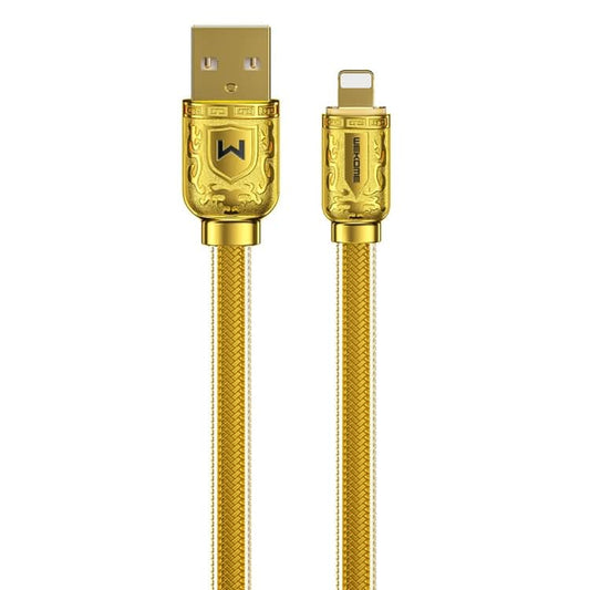 WK WDC-161 6A 8 Pin Fast Charging Data Cable, Length: 1m