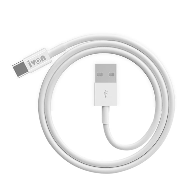 IVON CA70 Type-C / USB-C Fast Charging Data Cable, Length: 1m My Store