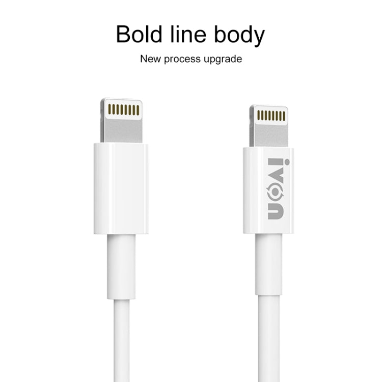 IVON CA70 Type-C / USB-C Fast Charging Data Cable, Length: 1m My Store