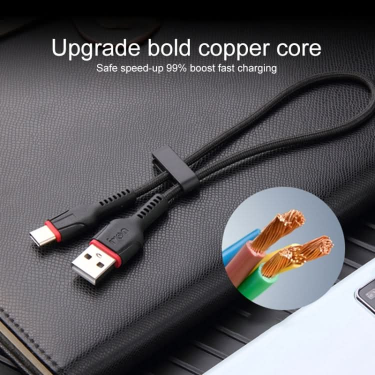 IVON CA81 8 Pin Fast Charging Data Cable, Length: 33cm