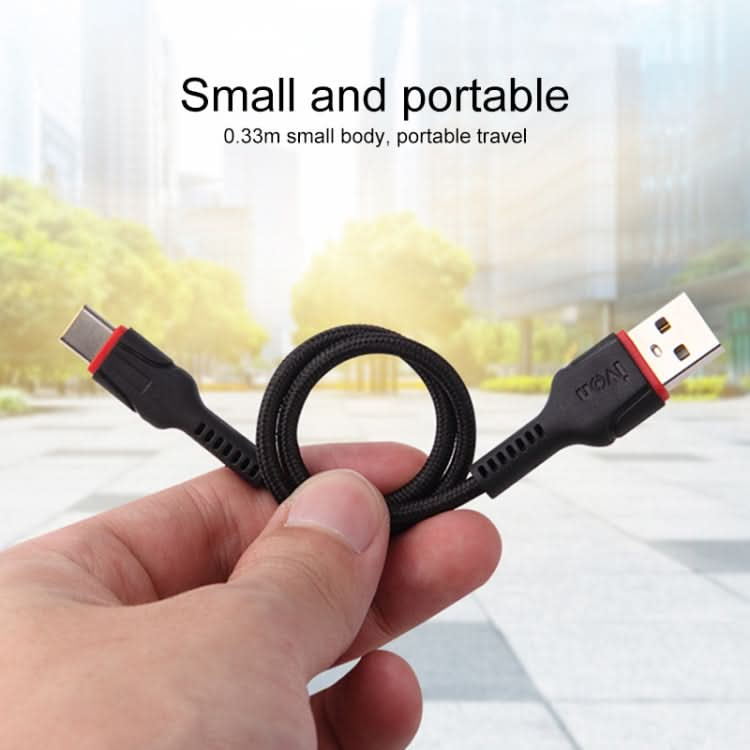 IVON CA81 8 Pin Fast Charging Data Cable, Length: 33cm