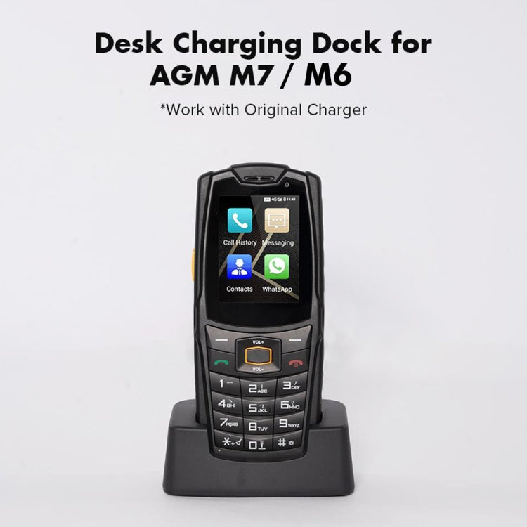 AGM DCD-M67 5V 1A USB-C / Type-C Desktop Charging Dock for AGM M6 / M7 My Store