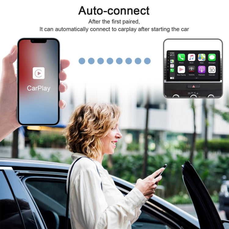 USB + USB-C / Type-C Wired to Wireless Carplay Adapter for iPhone ÎҵÄÉ̵ê