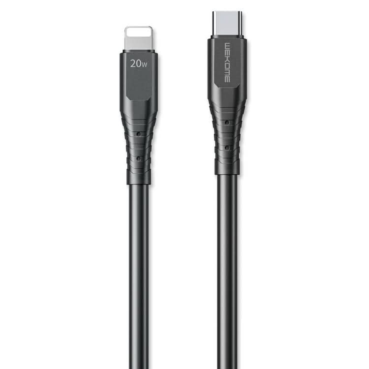 WK WDC-154 Type-C / USB-C to 8 Pin PD 20W Fast Charging Data Cable, Length: 1m