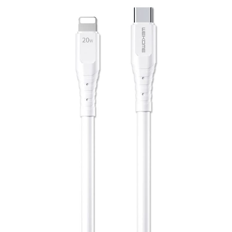 WK WDC-154 Type-C / USB-C to 8 Pin PD 20W Fast Charging Data Cable, Length: 1m