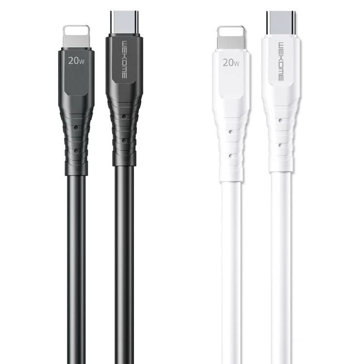 WK WDC-154 Type-C / USB-C to 8 Pin PD 20W Fast Charging Data Cable, Length: 1m