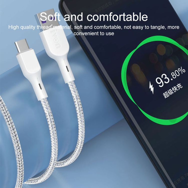 IVON CA85 Type-C / USB-C Super Fast Charging Data Cable, Length: 1m My Store