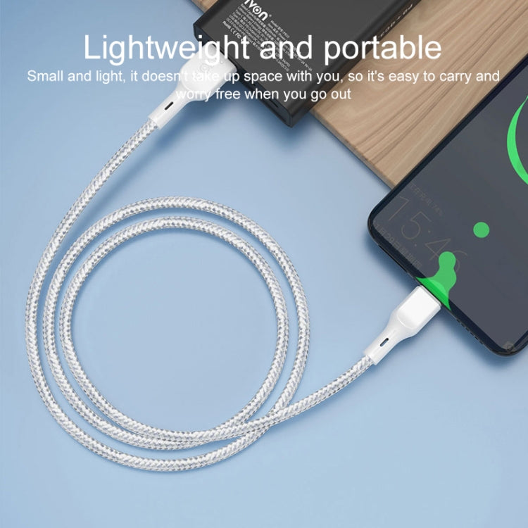 IVON CA85 Type-C / USB-C Super Fast Charging Data Cable, Length: 1m My Store