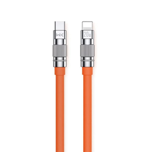 WK WDC-187 Qjie Series 20W USB-C/Type-C to 8 Pin Fast Charge Data Cable, Length: 1m