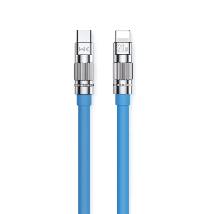 WK WDC-187 Qjie Series 20W USB-C/Type-C to 8 Pin Fast Charge Data Cable, Length: 1m