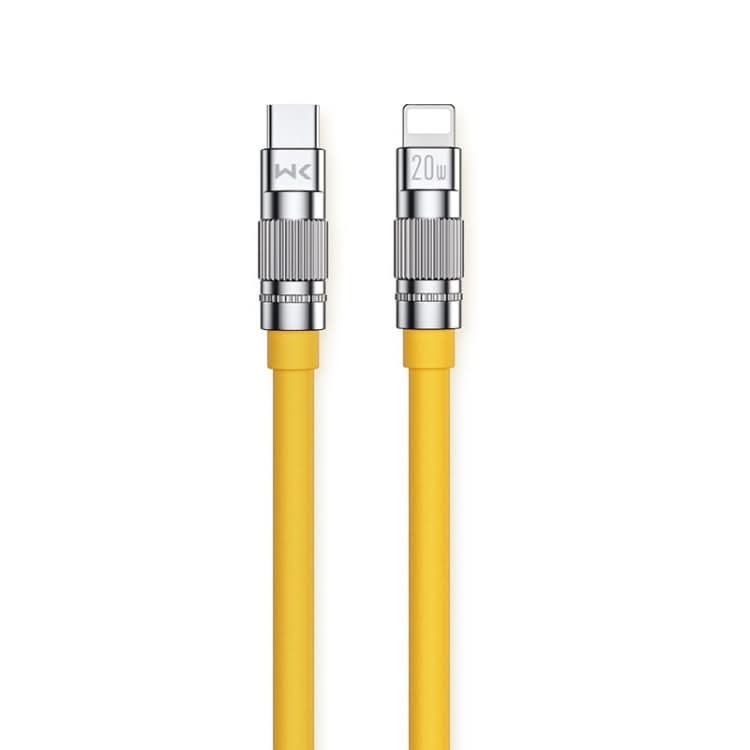 WK WDC-187 Qjie Series 20W USB-C/Type-C to 8 Pin Fast Charge Data Cable, Length: 1m