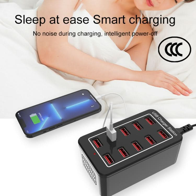 YFY-A91 40W 10 USB Ports Smart Charging Station