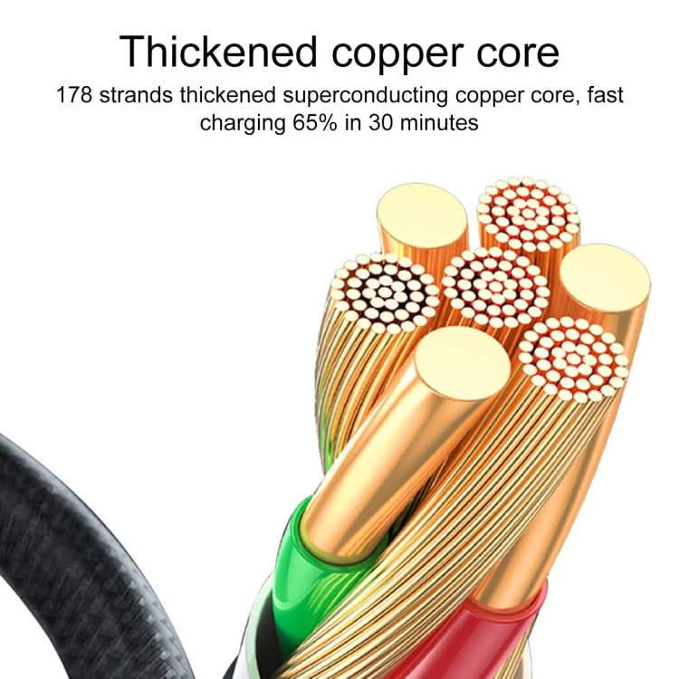 27W USB-C / Type-C to 8 Pin Fast Charging Magnetic Data Cable, Style: 1m Cable + Magnetic Head