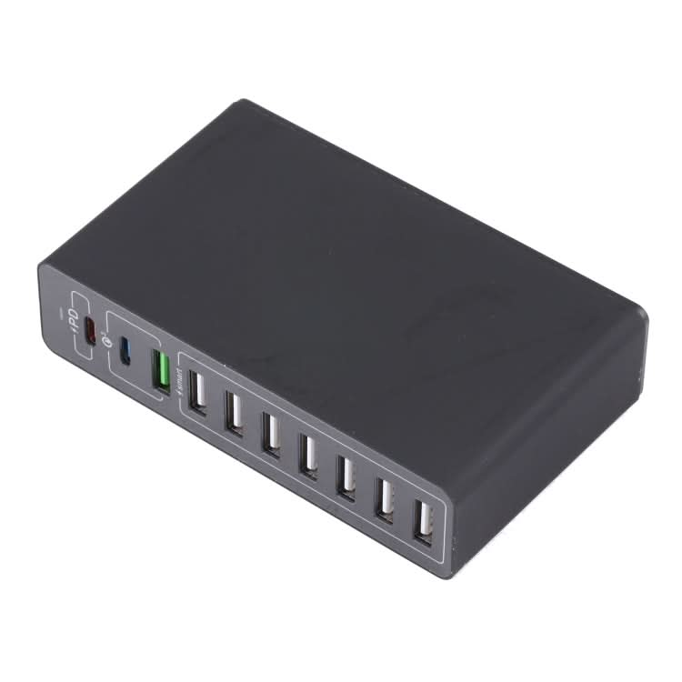 MFT-03Q 10 in 1 65W QC3.0 USB Smart Fast Charger, EU Plug