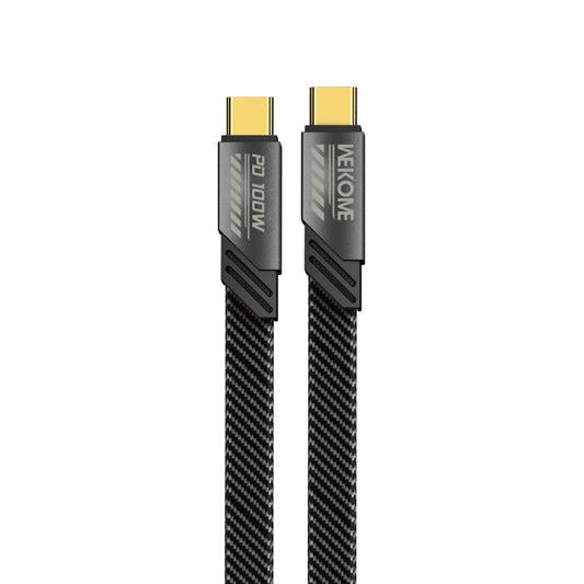 WK WDC-192 Mech Series 100W USB-C/Type-C to USB-C/Type-C Fast Charge Data Cable, Length: 1m