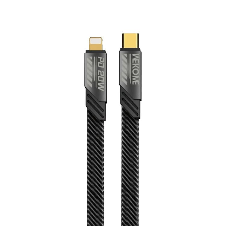 WK WDC-191 Mech Series PD 20W USB-C/Type-C to 8 Pin Fast Charge Data Cable, Length: 1m