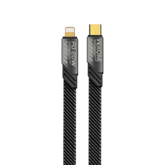 WK WDC-191 Mech Series PD 20W USB-C/Type-C to 8 Pin Fast Charge Data Cable, Length: 1m