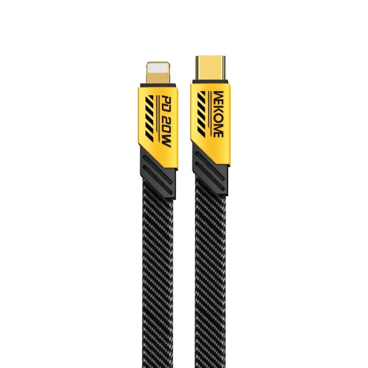 WK WDC-191 Mech Series PD 20W USB-C/Type-C to 8 Pin Fast Charge Data Cable, Length: 1m