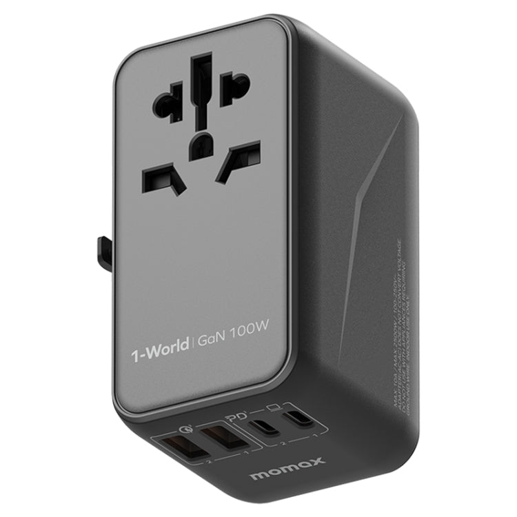 MOMAX UA10D 1-World GaN PD 100W Fast Charger Power Adapter My Store