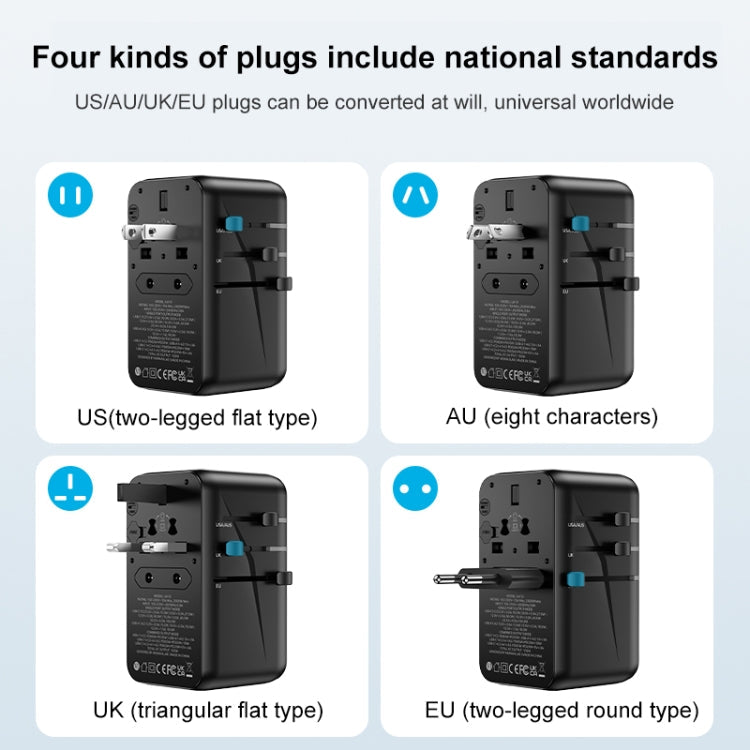 MOMAX UA10D 1-World GaN PD 100W Fast Charger Power Adapter My Store