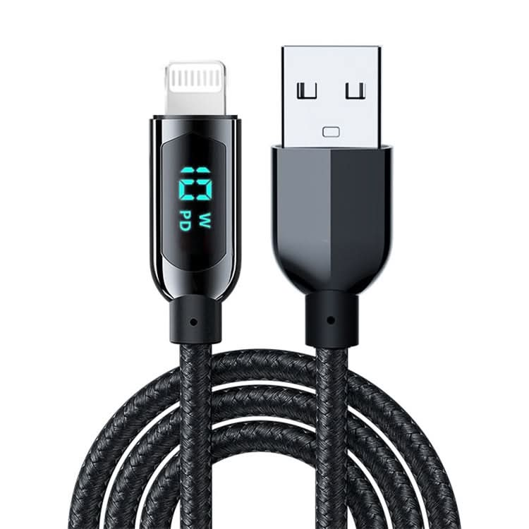 Mutural Li-CC004 1.2m 10W Digital Display USB to 8 Pin Charging Data Cable