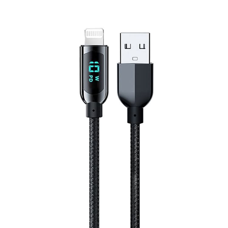 Mutural Li-CC004 1.2m 10W Digital Display USB to 8 Pin Charging Data Cable