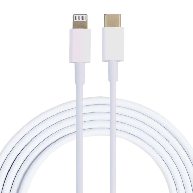 100W USB-C / Type-C to 8 Pin Fast Charging Data Cable, Length: 1m