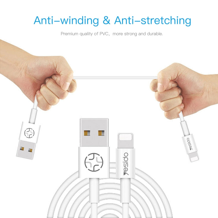 Yesido CA22 2A USB to Micro Charging Cable, Length: 1.2m