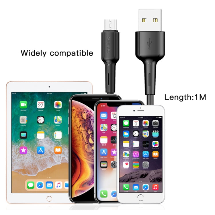 Yesido CA42 2.4A USB to Micro USB Charging Cable, Length: 1m My Store